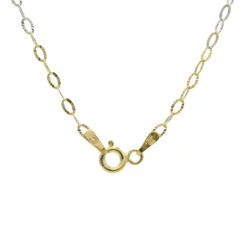 พี อะทีริเย่ สร้อยคอเงิน925 ชุบทอง18K แบบสามกษัตริย์ ดีไซน์ Link Chain - Image 3