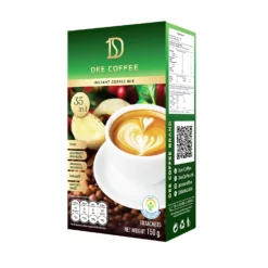 กาแฟปรุงสำเร็จชนิดผง ตรา ดี คอฟฟี่ 3 กล่อง (10 ซอง/กล่อง) - Image 4