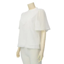 มินนะ เสื้อคอตั้ง  แขนบาน  แต่งลูกไม้ - Image 2