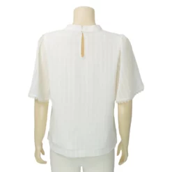 มินนะ เสื้อคอตั้ง  แขนบาน  แต่งลูกไม้ - Image 3