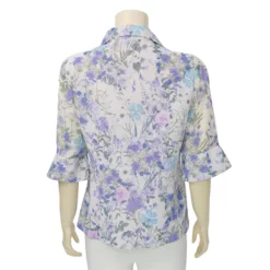 มิกิโกะ เสื้อเชิ้ตแขน 3 ส่วน ลายฟลอรัล - Image 3