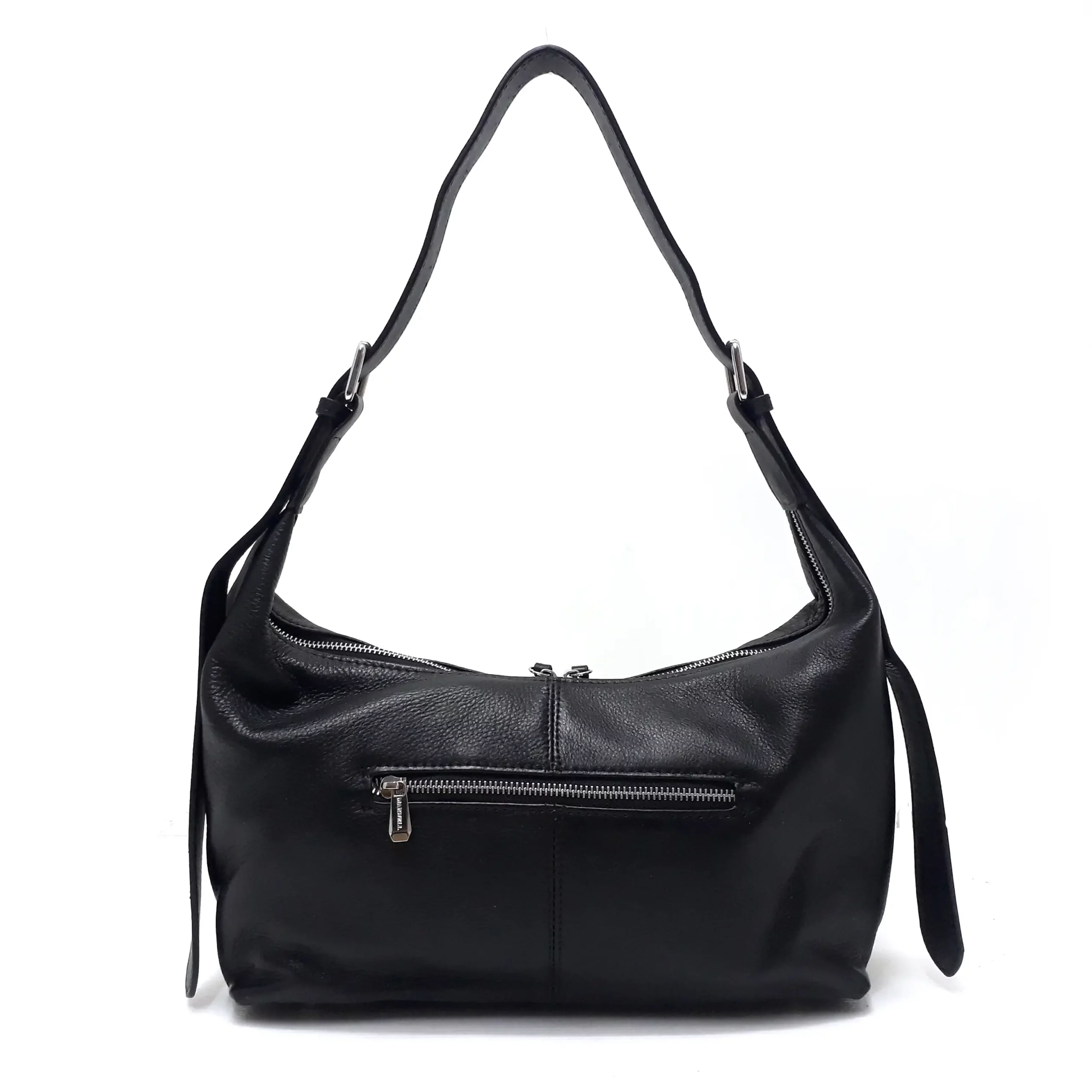 มาร์เวล กระเป๋าสะพายหนังวัว ปั๊มลายลิ้นจี่ใหญ่ ดีไซน์ Pouch Bag - Image 5