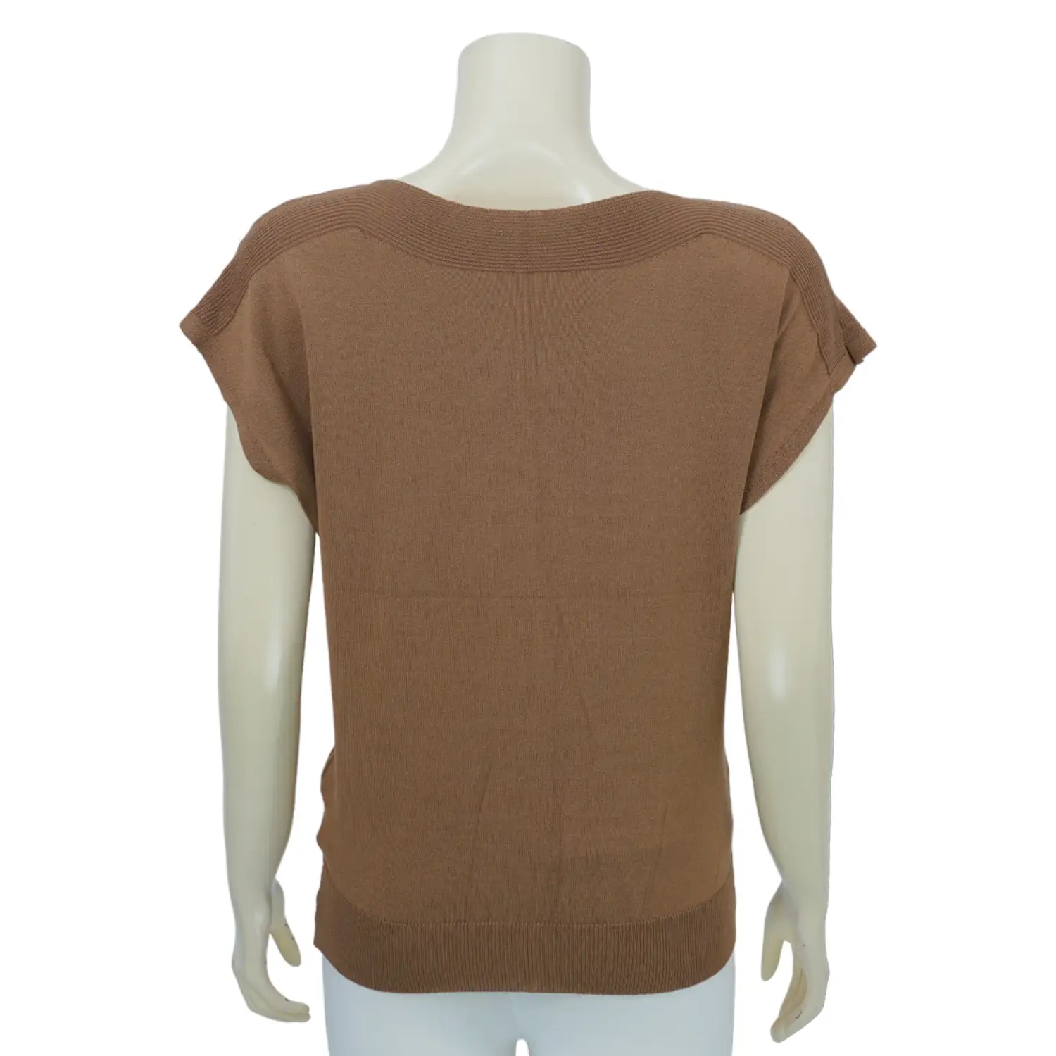 ลลินา เสื้อคอปาด แขนล้ำ ผ้าไหมพรมคอตตอนนาโน - Image 7