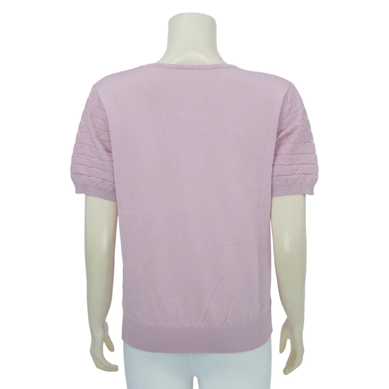 ลลินา เสื้อไหมพรมซิลค์พรีเมียม คอกลม แต่งคริสตัล - Image 6