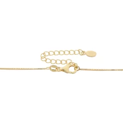 ยูนีช สร้อยคอเงิน925 ชุบทอง14K ประดับเพชรสีขาว ดีไซน์ The Tiara - Image 3