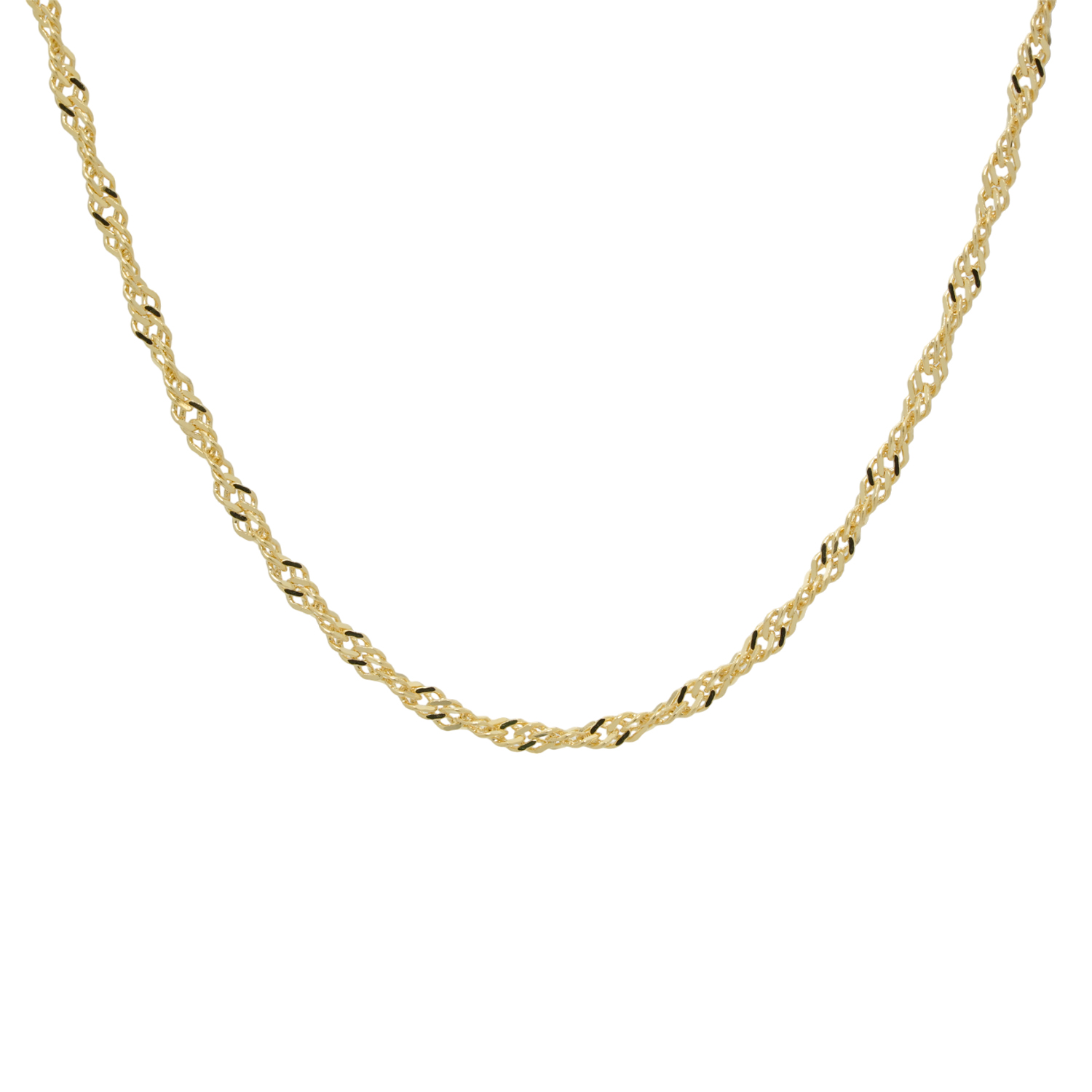 วิเซนซ่า โกลด์ สร้อยคอทอง18K ลาย ADJ Disco - Image 3