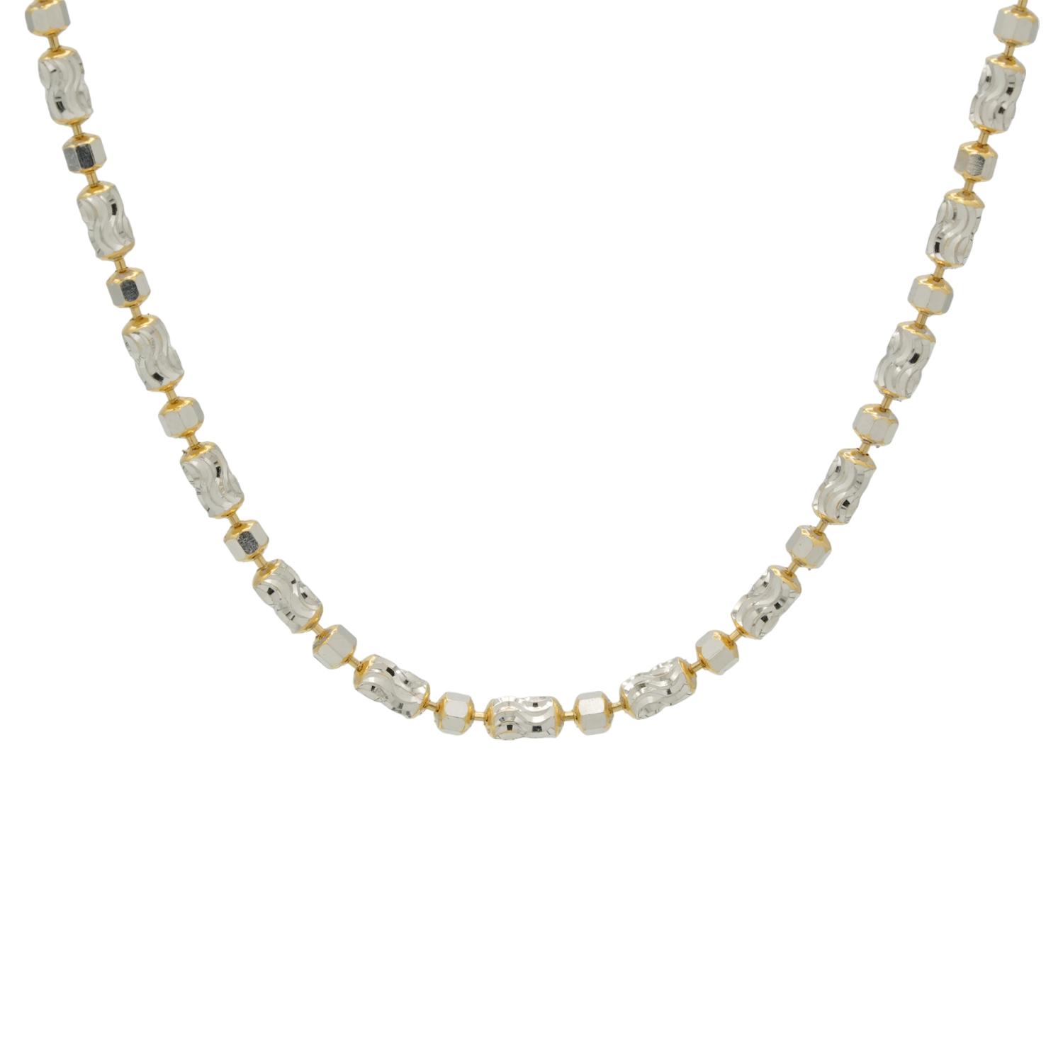วิเซนซ่า โกลด์ สร้อยคอทอง18K ดีไซน์ลาย Long Beads - Image 3