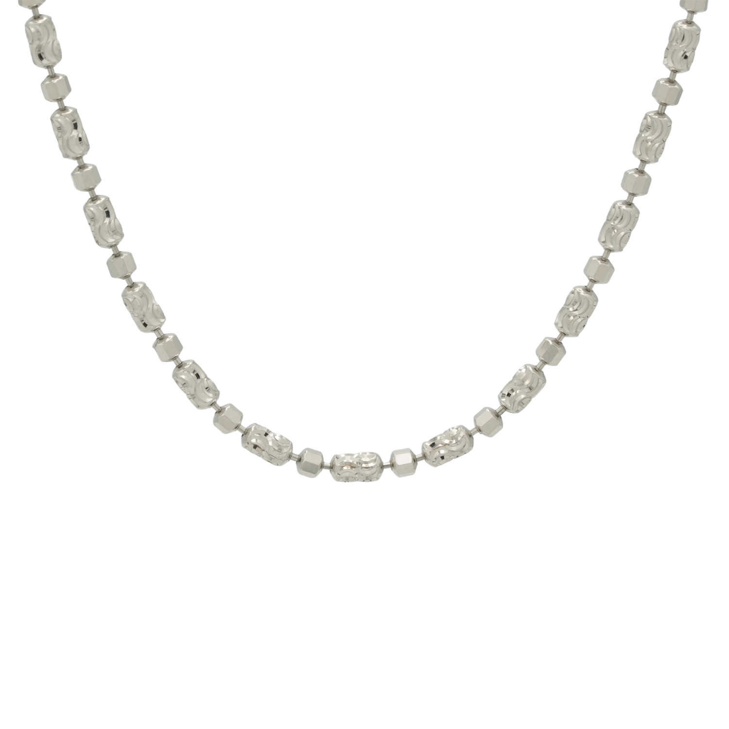 วิเซนซ่า โกลด์ สร้อยคอทอง18K ดีไซน์ลาย Long Beads - Image 6