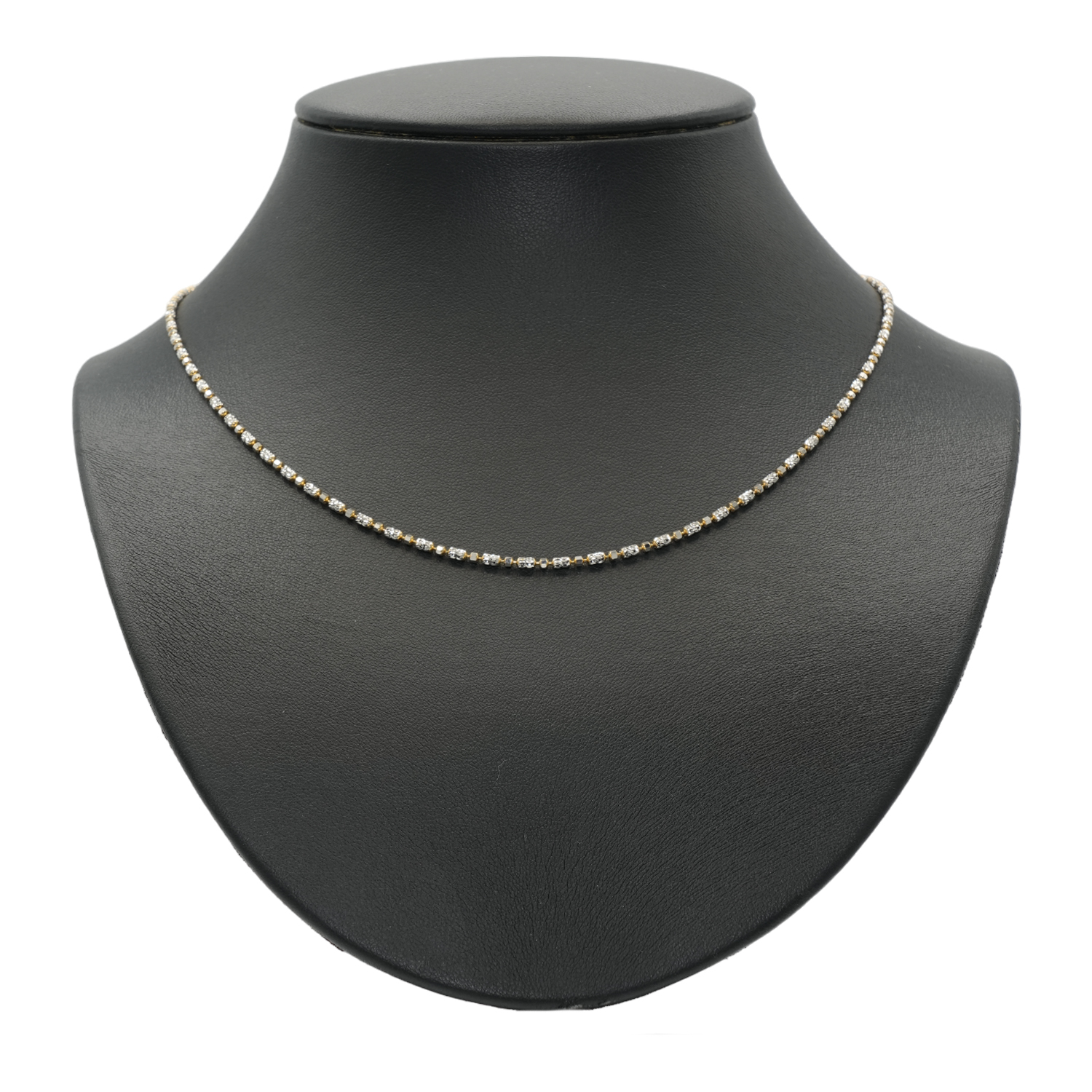วิเซนซ่า โกลด์ สร้อยคอทอง18K ดีไซน์ลาย Long Beads - Image 2
