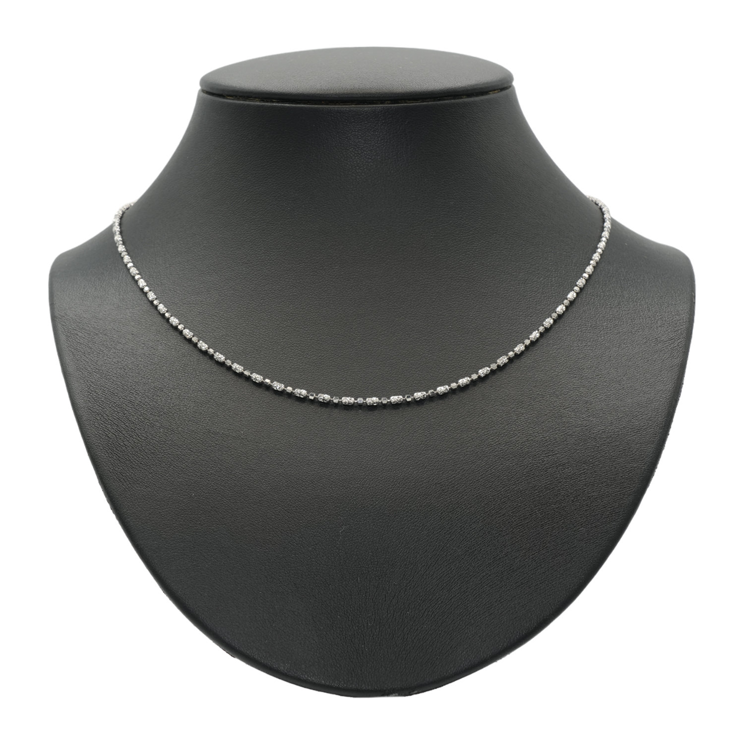 วิเซนซ่า โกลด์ สร้อยคอทอง18K ดีไซน์ลาย Long Beads - Image 5