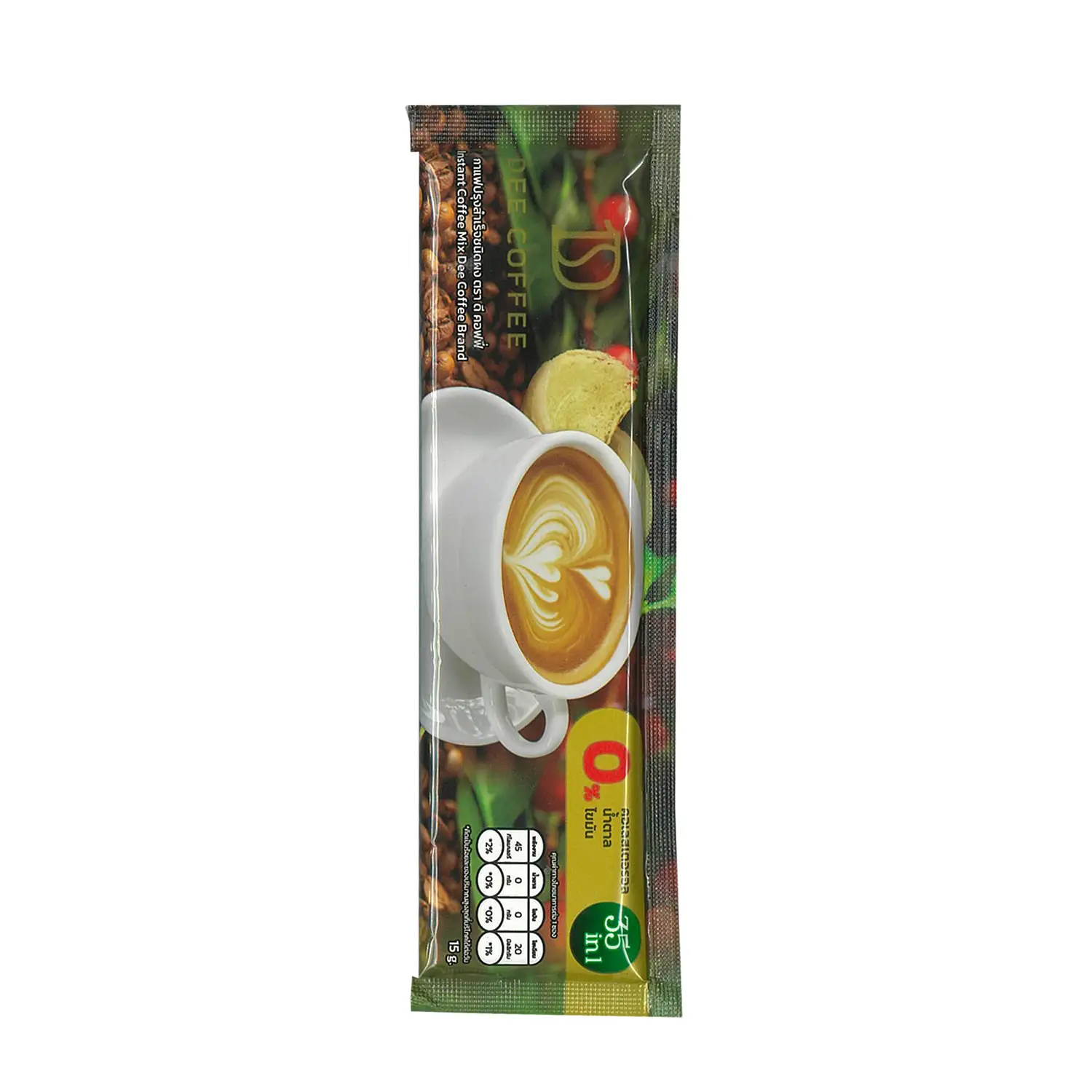 กาแฟปรุงสำเร็จชนิดผง ตรา ดี คอฟฟี่ 3 กล่อง (10 ซอง/กล่อง) - Image 5