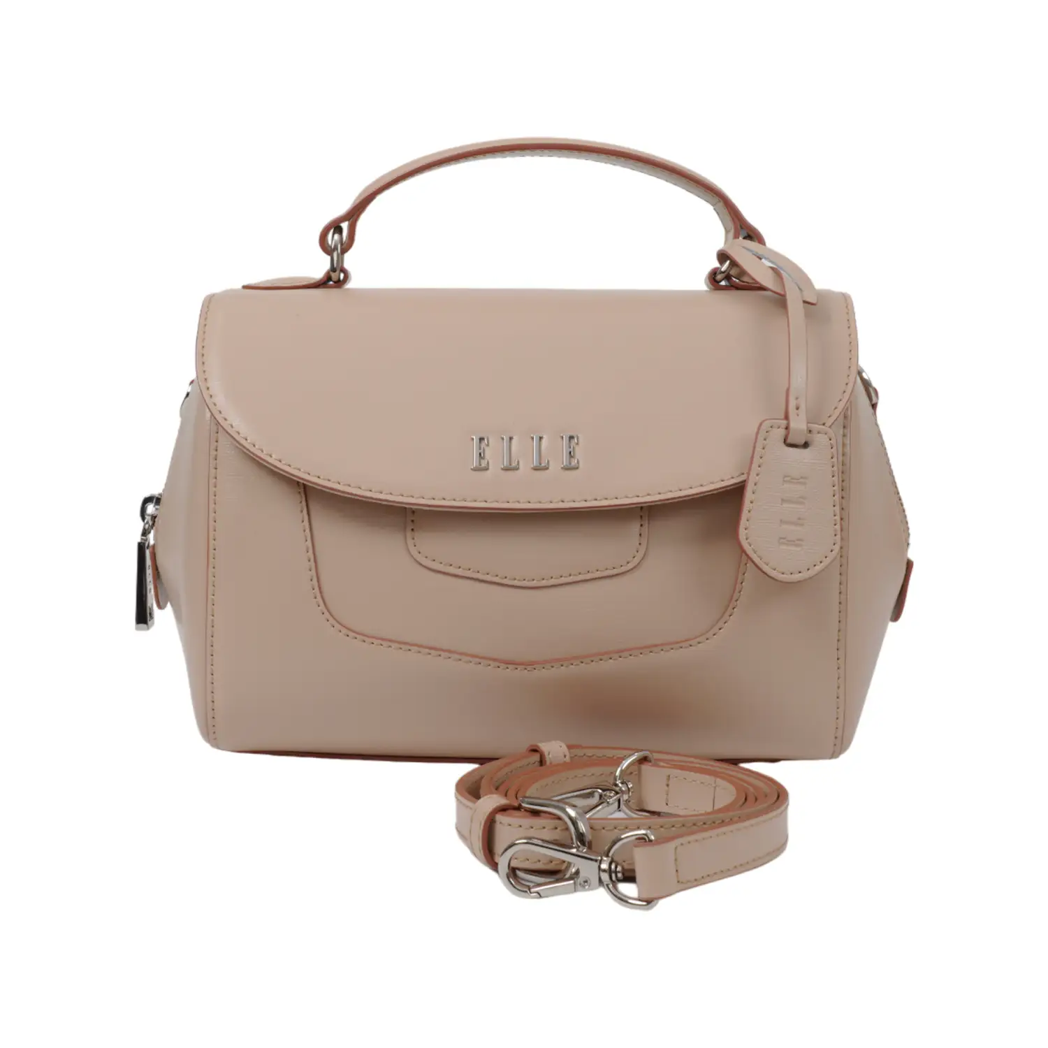 แอล แบค กระเป๋าถือหนังวัวแท้ ลาย Melody ดีไซน์ Express Bag (ใช้งานได้ 2 แบบ) - Image 3