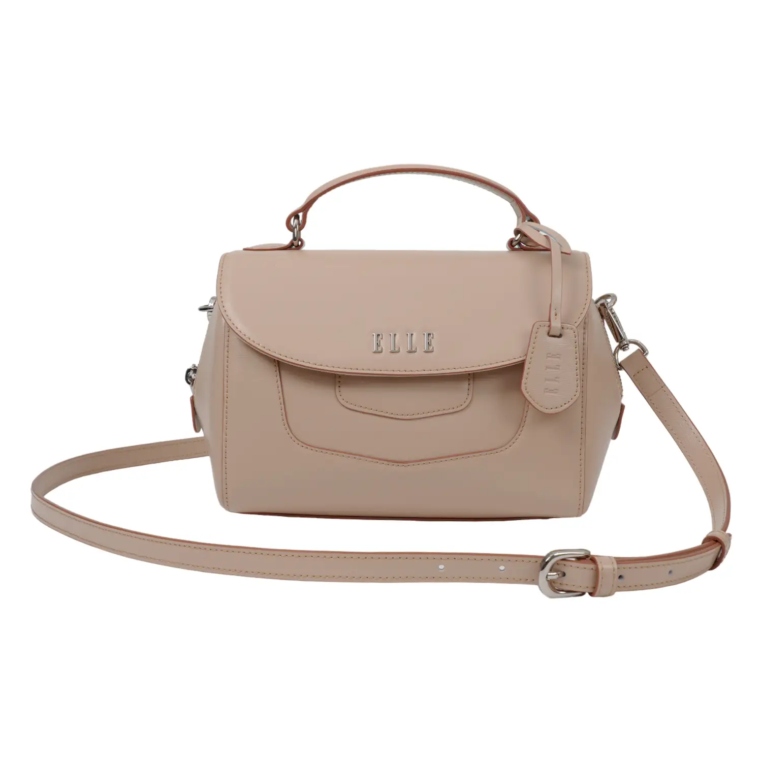 แอล แบค กระเป๋าถือหนังวัวแท้ ลาย Melody ดีไซน์ Express Bag (ใช้งานได้ 2 แบบ) - Image 7