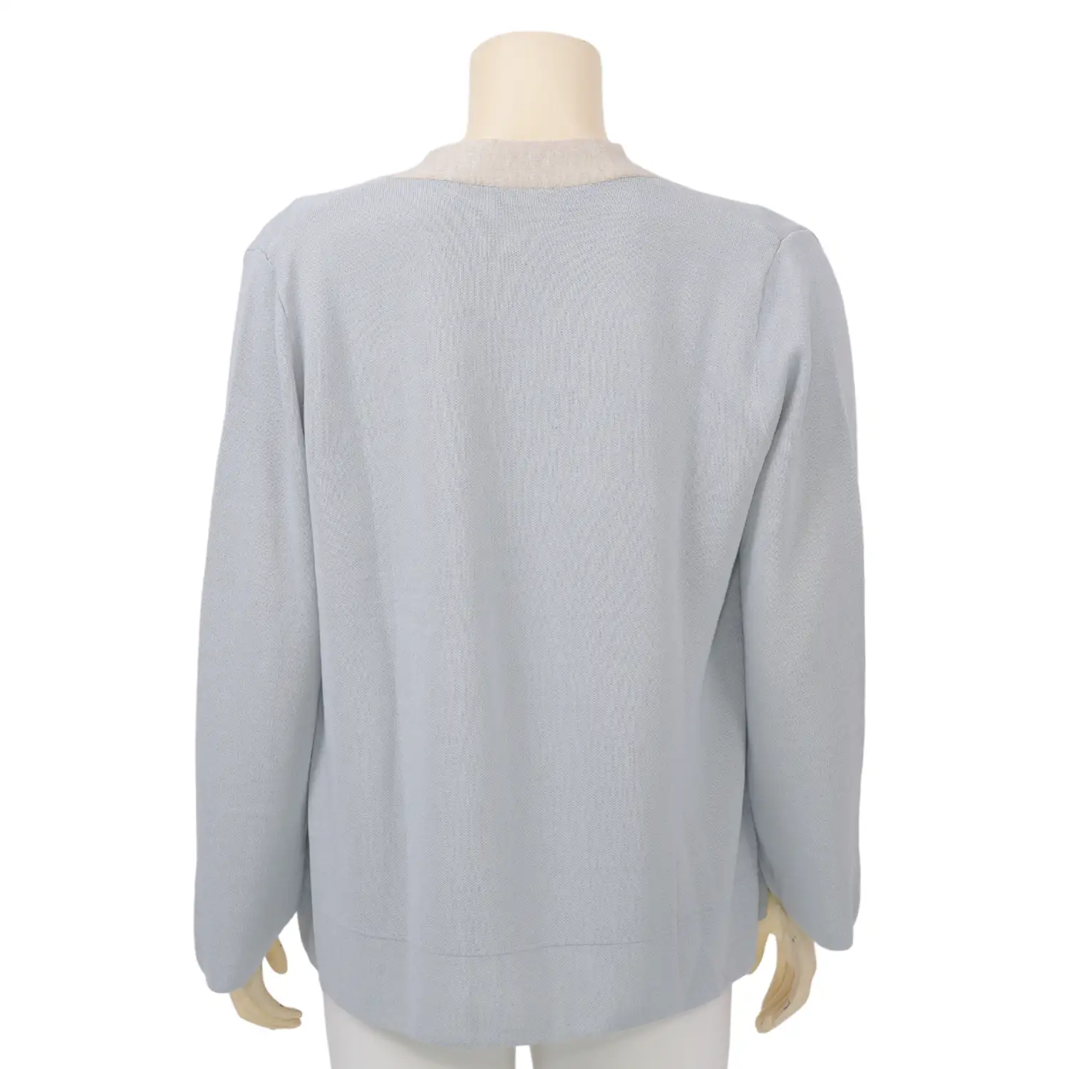ลลินา เซตเสื้อคอกลมฉลุลาย และคาร์ดิแกนผ้าไหมพรม - Image 5