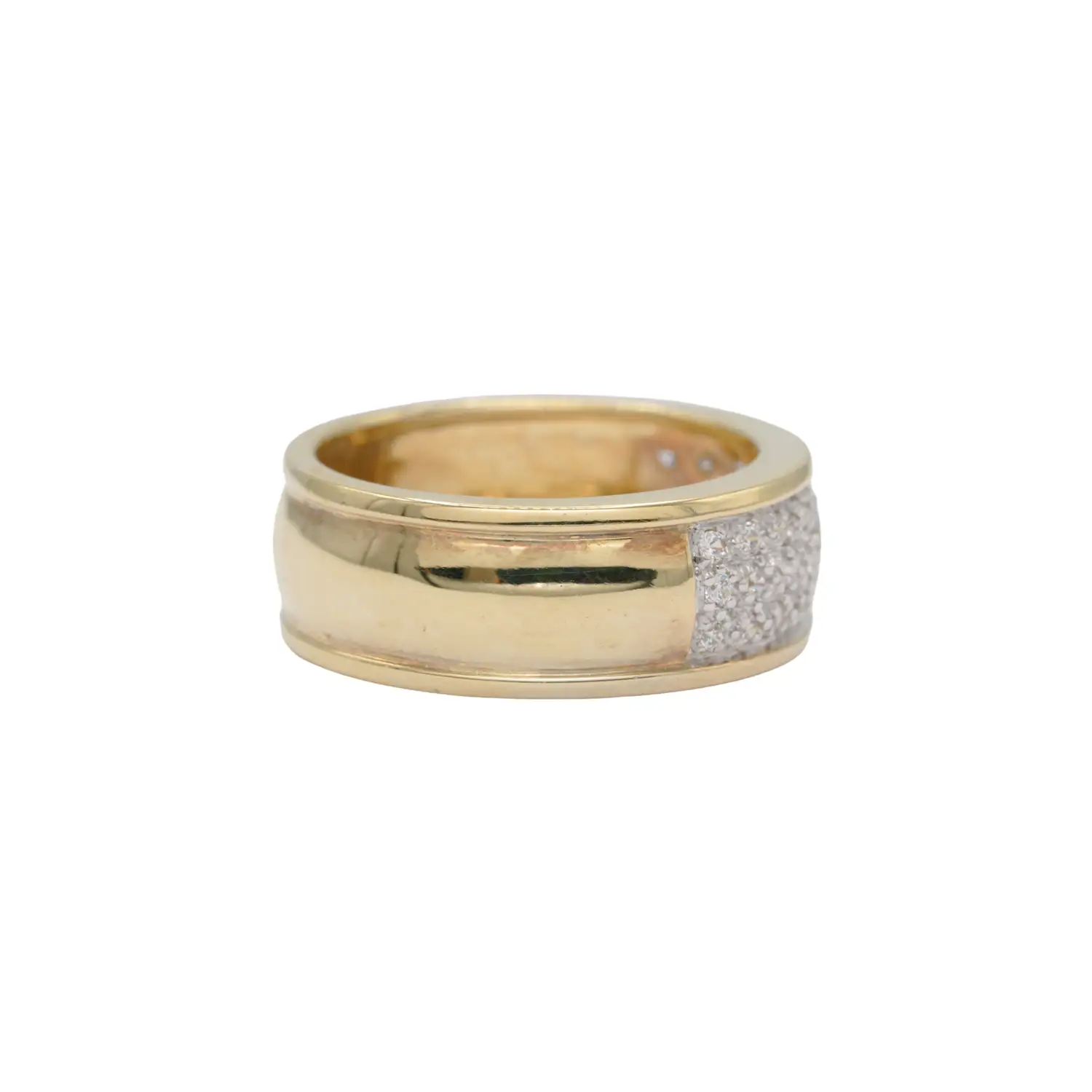 ไดมอนด์ โชว์ แหวนเงิน925 ชุบทอง18K ประดับเพชร ดีไซน์ Time 4 Luxury - Image 3