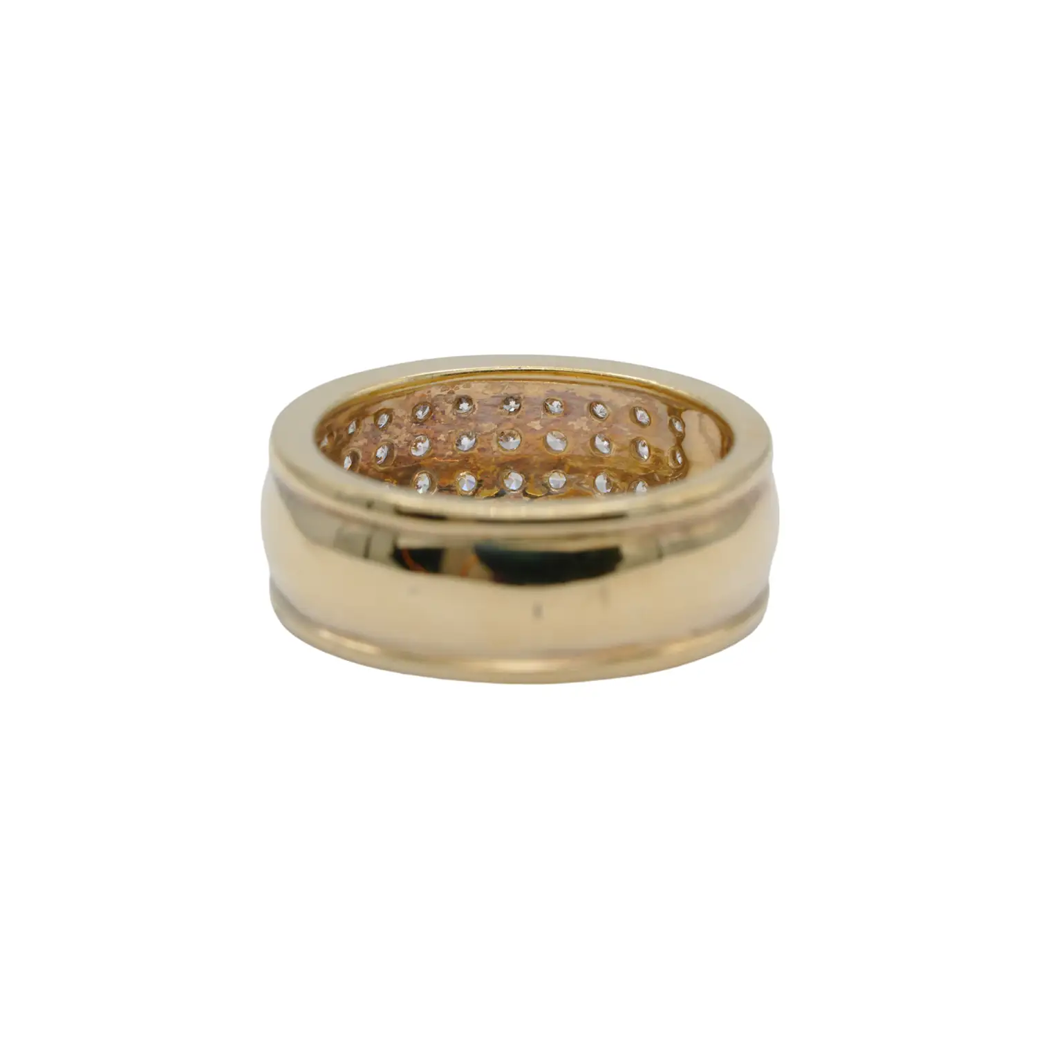 ไดมอนด์ โชว์ แหวนเงิน925 ชุบทอง18K ประดับเพชร ดีไซน์ Time 4 Luxury - Image 4