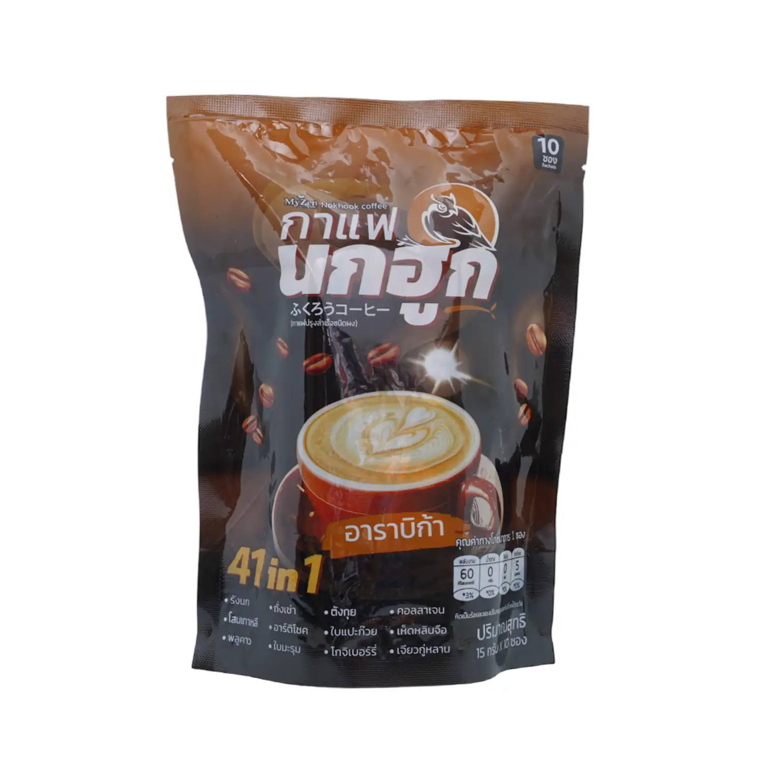 กาแฟนกฮูก เซต 4 แพ็ค (40 ซอง) - Image 2