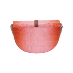 เอสซี ศรีราชา กระเป๋าสะพาย หนังท้องจระเข้แท้ ดีไซน์ Saddle Bag - Image 8