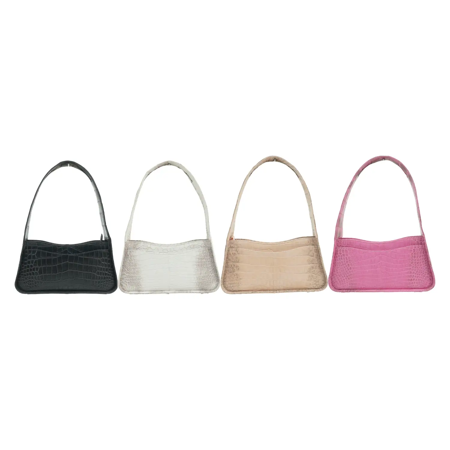 เอสซี ศรีราชา กระเป๋าสะพาย หนังท้องจระเข้แท้ ดีไซน์ Pouch Bag