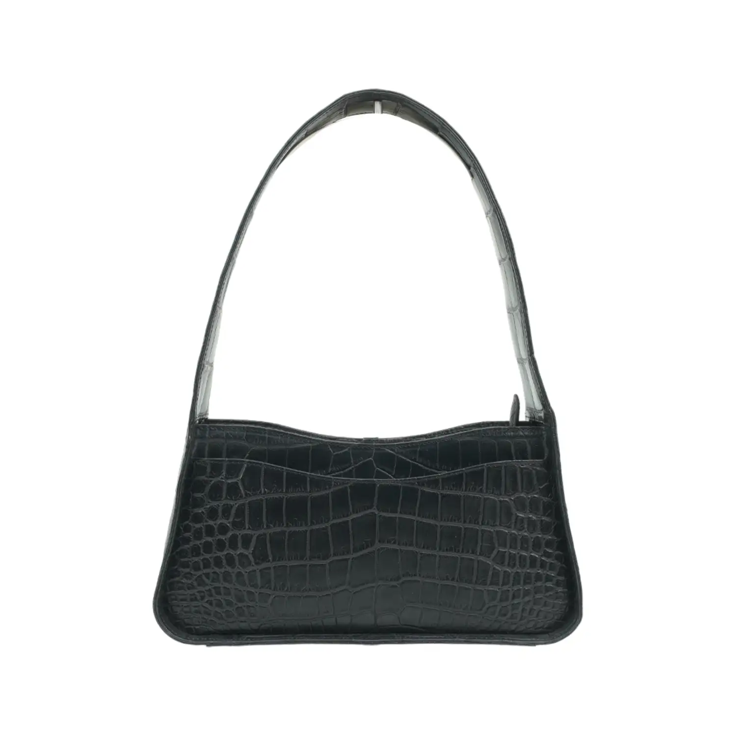 เอสซี ศรีราชา กระเป๋าสะพาย หนังท้องจระเข้แท้ ดีไซน์ Pouch Bag - Image 2