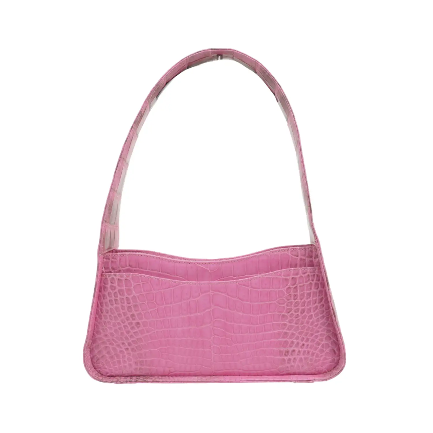 เอสซี ศรีราชา กระเป๋าสะพาย หนังท้องจระเข้แท้ ดีไซน์ Pouch Bag - Image 5