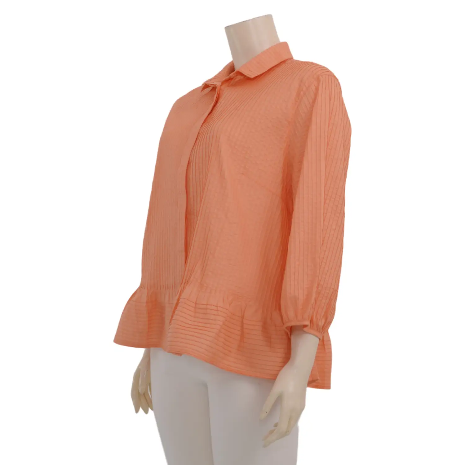แอลลี่ เสื้อเชิ้ต แขนยาว ชายระบายในตัว - Image 2