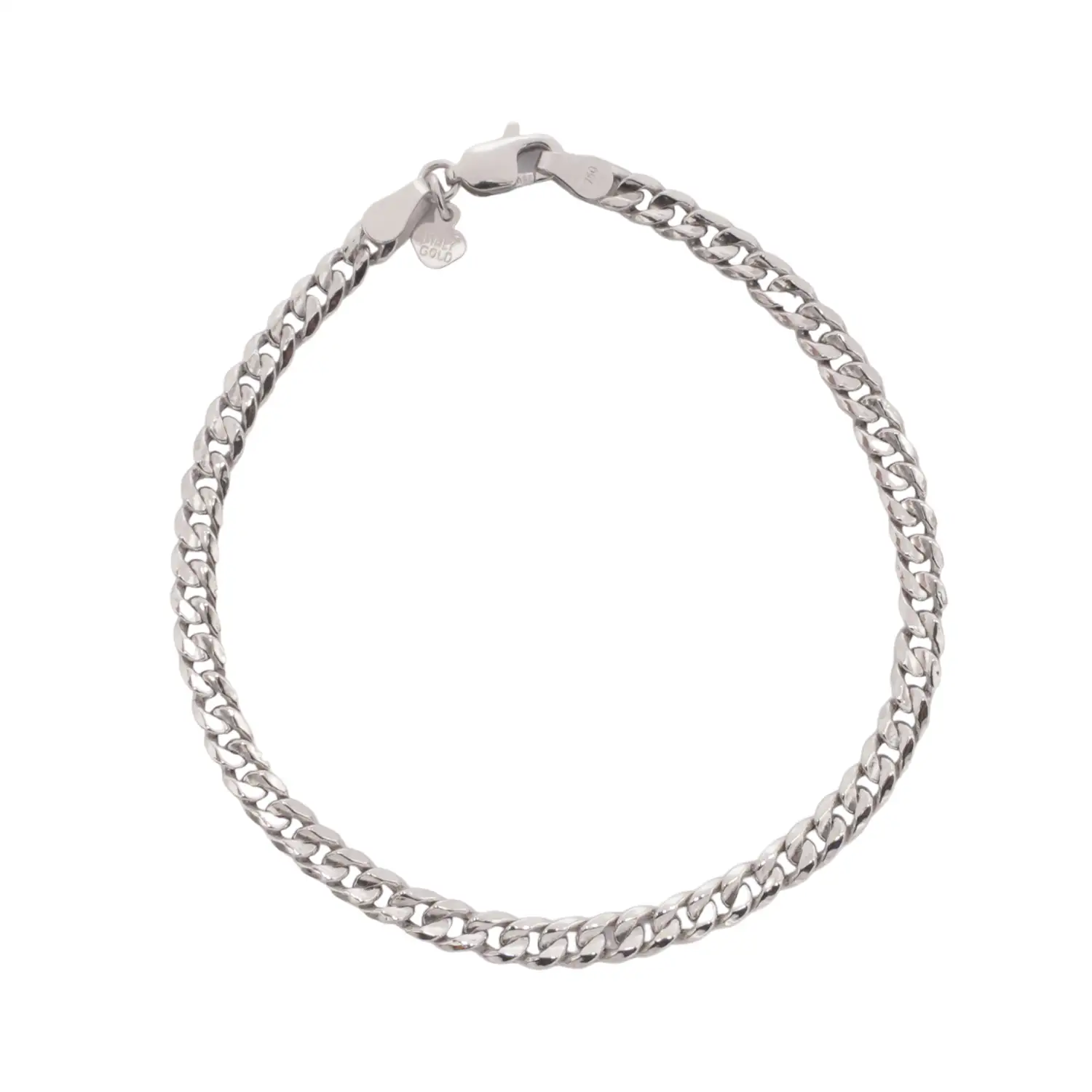 อิตาลี โกลด์ สร้อยข้อมือทอง18K เจียเหลี่ยมเพชร - Image 7