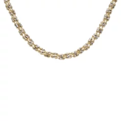 อิตาลี โกลด์ สร้อยข้อมือทอง18K เจียเหลี่ยมเพชร - Image 4