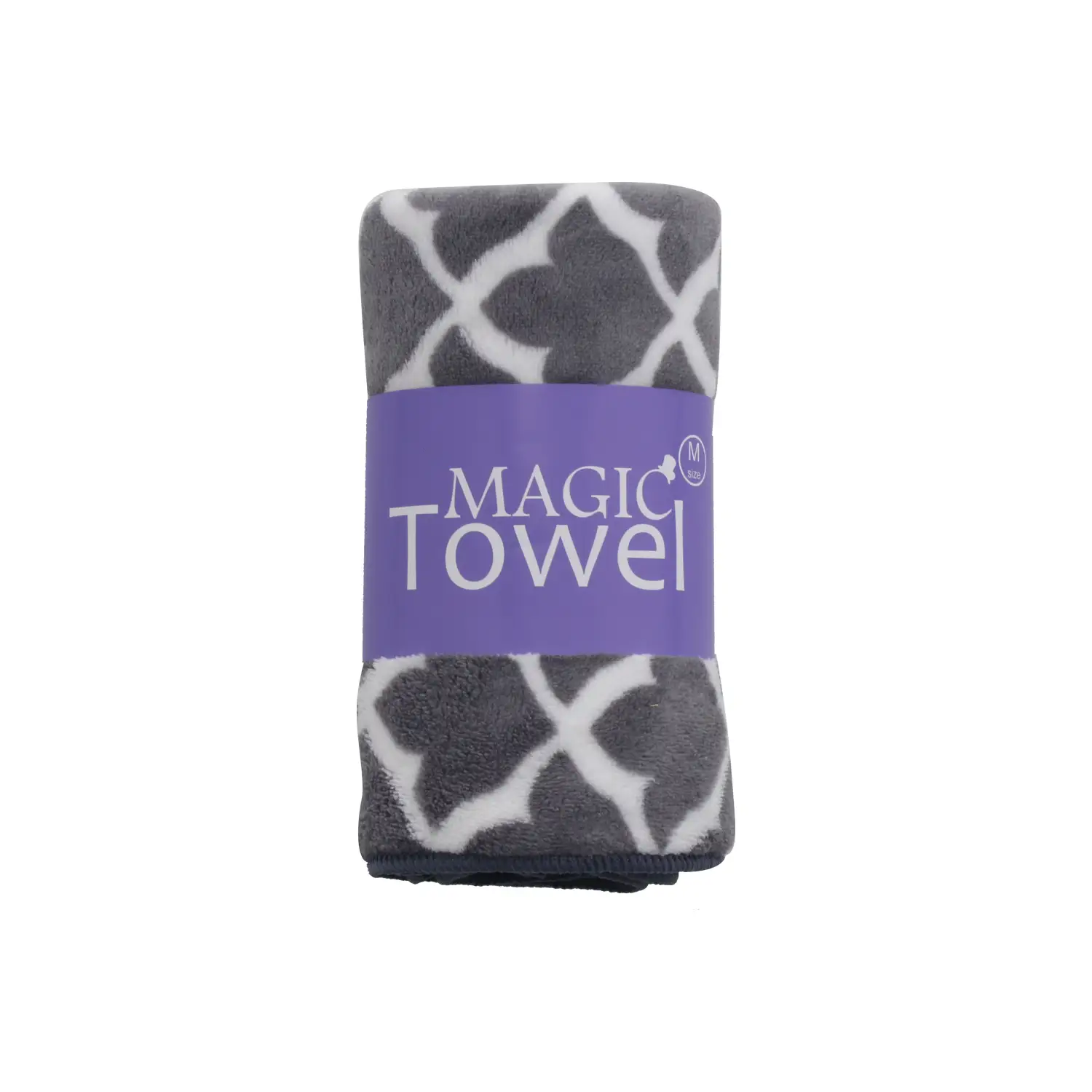 เซตผ้าขนหนู Magic Towel รุ่น คอรัลฟรีซ ลายทาง ไซซ์ L 1 ผืน และไซซ์ M 8 ผืน - Image 8