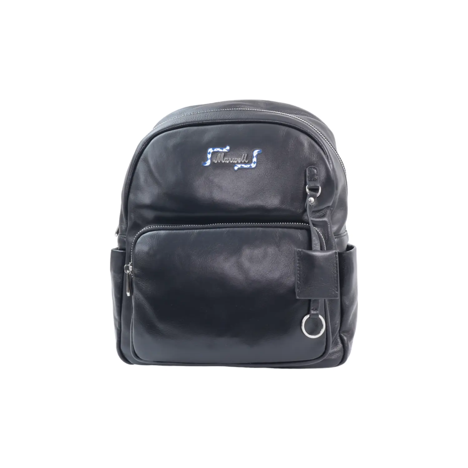 มาร์เวล กระเป๋าเป้หนังวัวแท้ รุ่น DOUBLE POCKET - Image 3