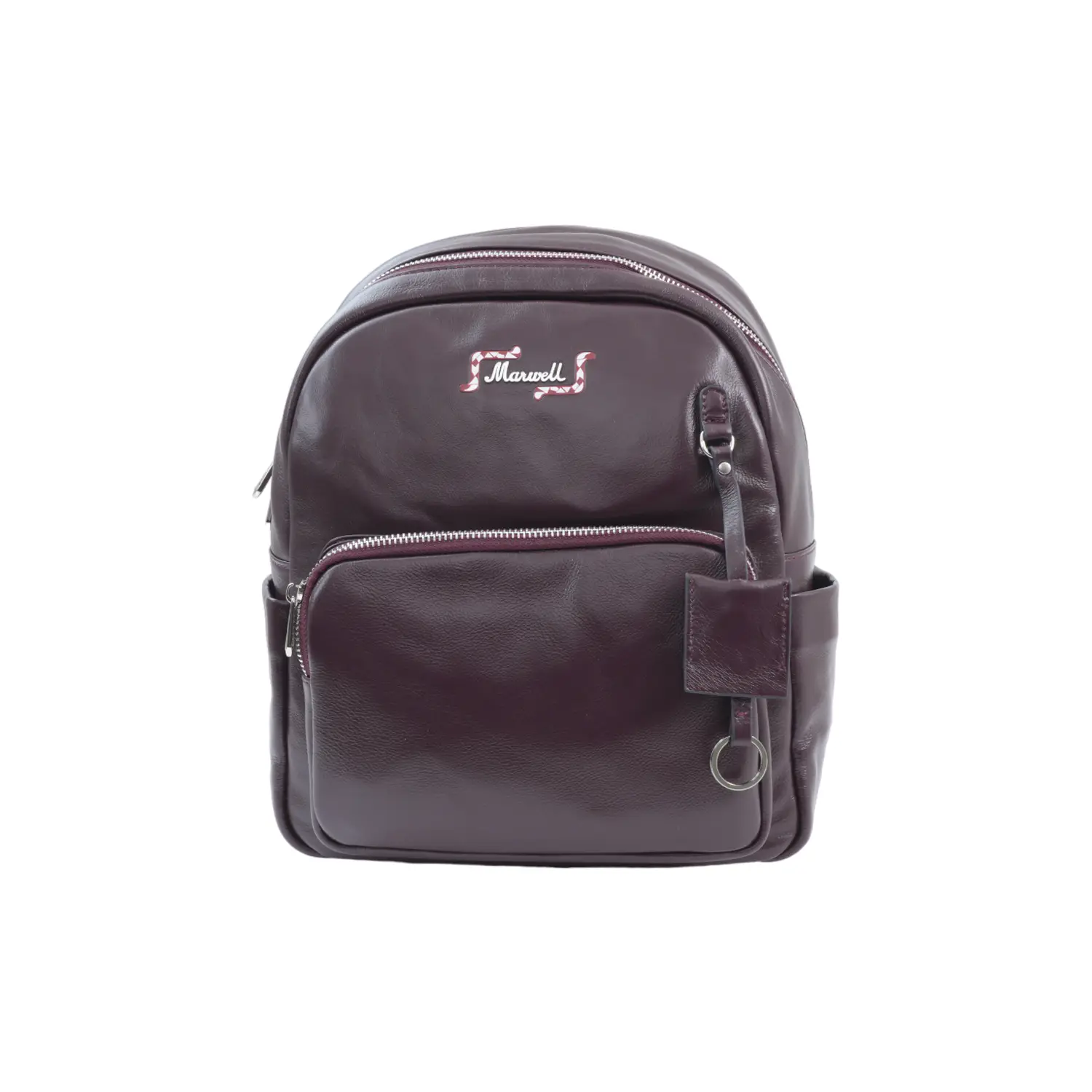 มาร์เวล กระเป๋าเป้หนังวัวแท้ รุ่น DOUBLE POCKET - Image 2