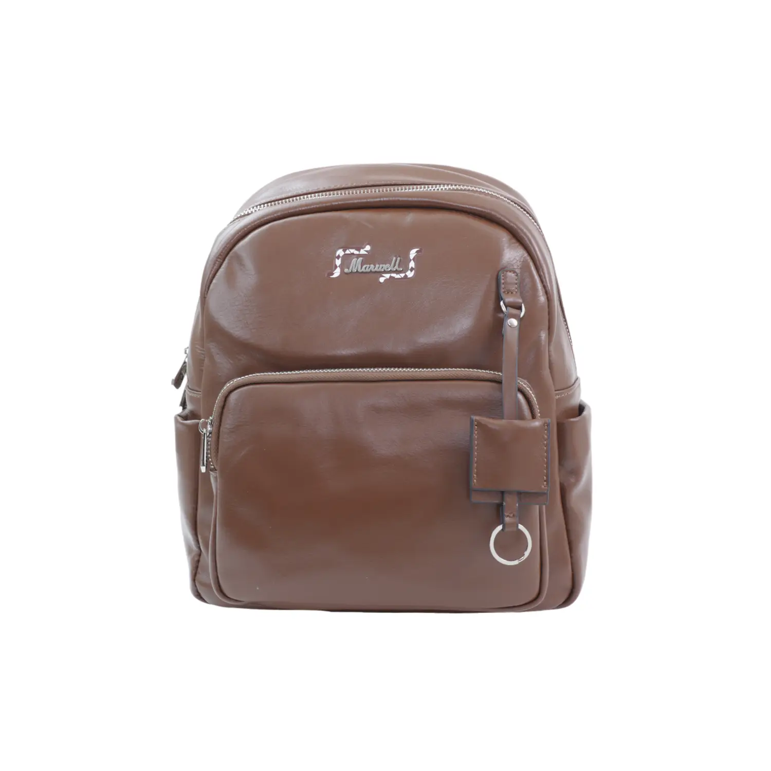 มาร์เวล กระเป๋าเป้หนังวัวแท้ รุ่น DOUBLE POCKET - Image 7