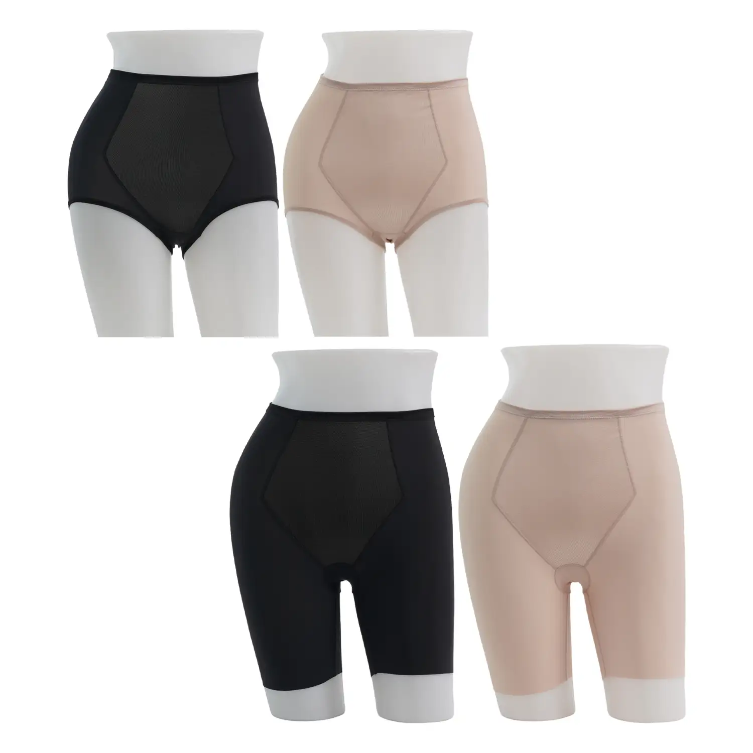 วาโก้ เซตกางเกงกระชับรูปร่าง Wacoal Hip Up Shape ขาสั้นและขายาว 2 สี รวม 4 ตัว
