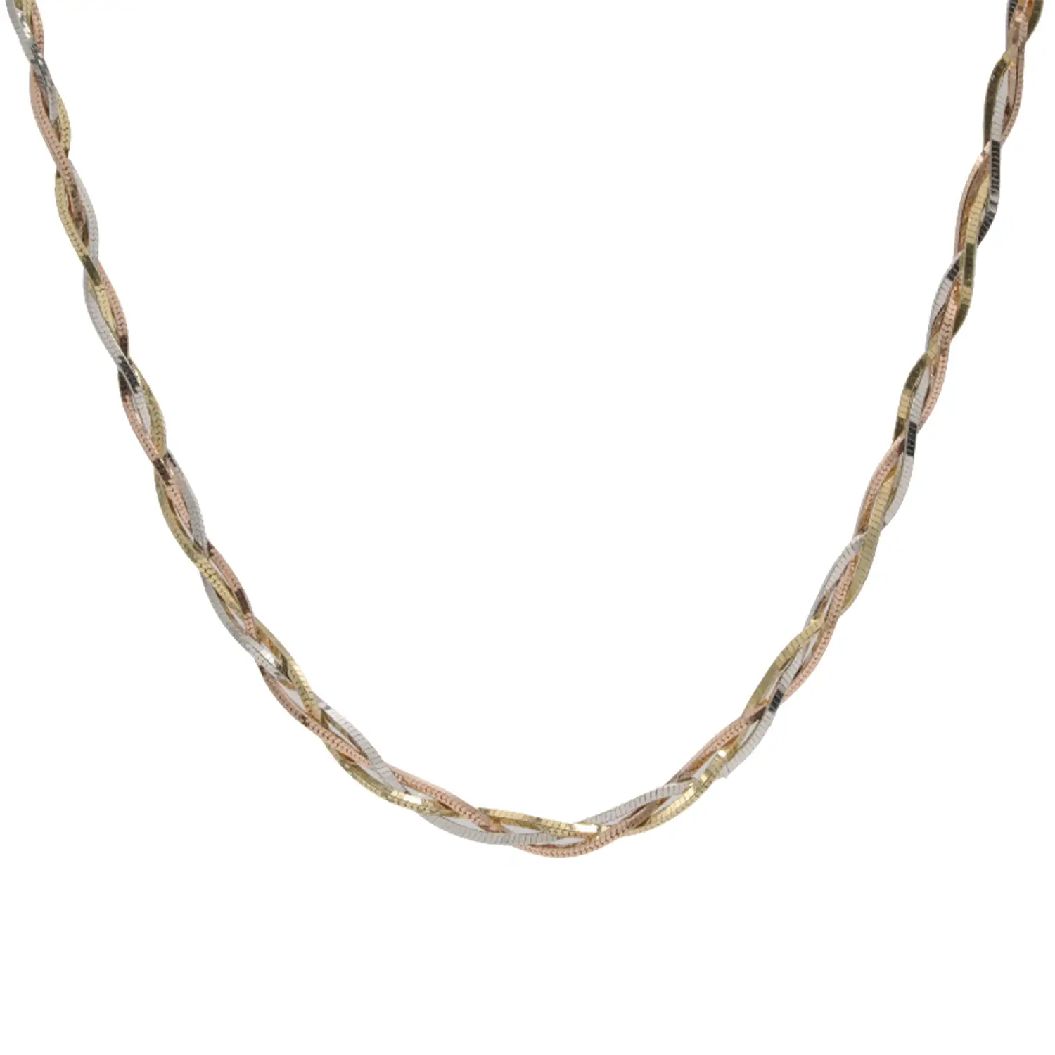 อิตาลี โกลด์ สร้อยข้อมือทอง18K ลายกล่องสานทอง 3 กษัตริย์ - Image 3
