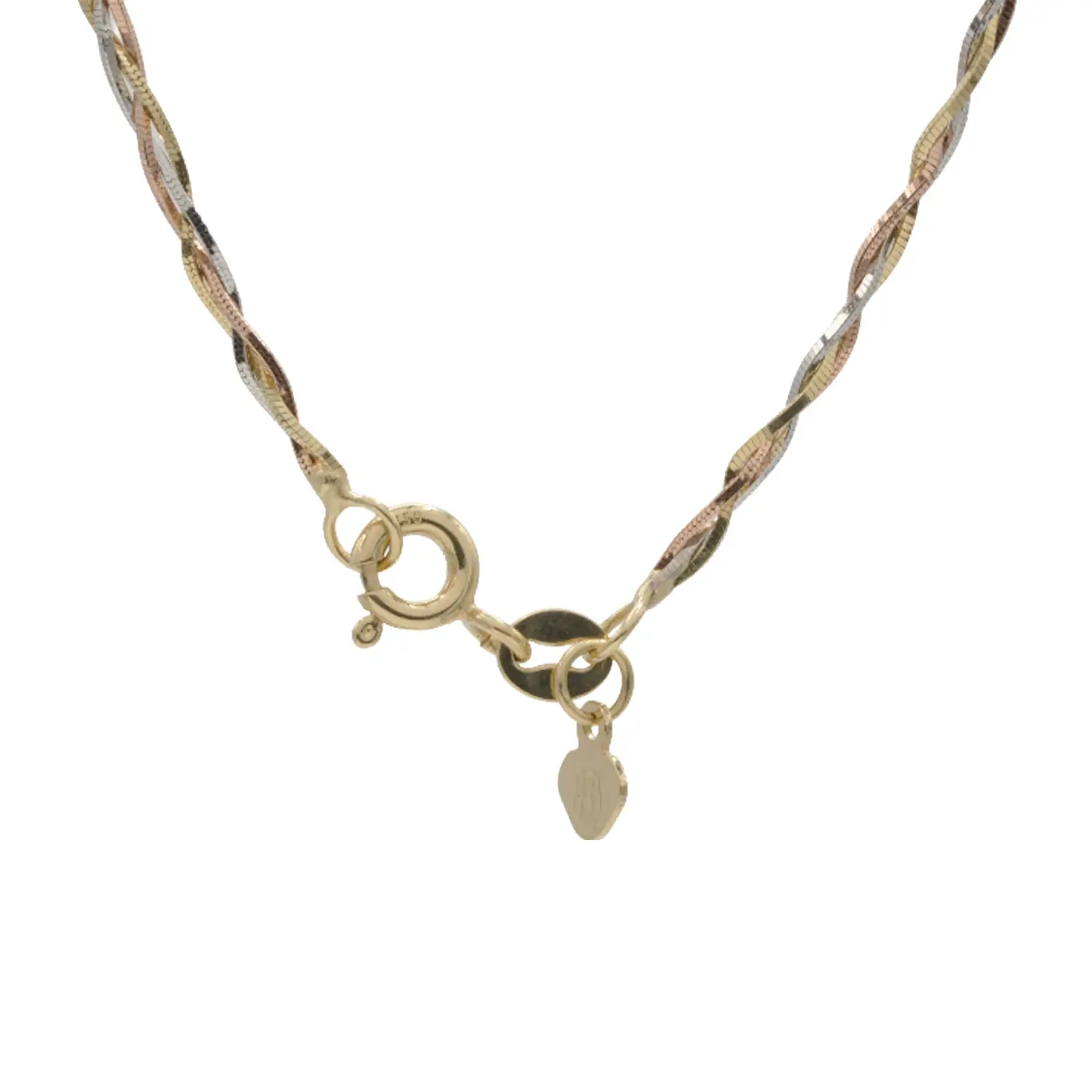 อิตาลี โกลด์ สร้อยข้อมือทอง18K ลายกล่องสานทอง 3 กษัตริย์ - Image 4
