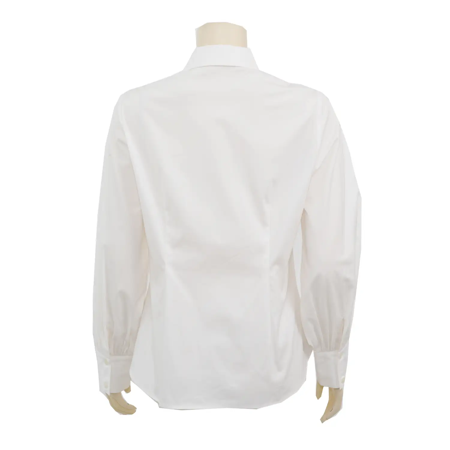 แอล บูทีค เสื้อเชิ้ตแขนยาว ทรงแขนพอง ผ้าสีพื้น - Image 3