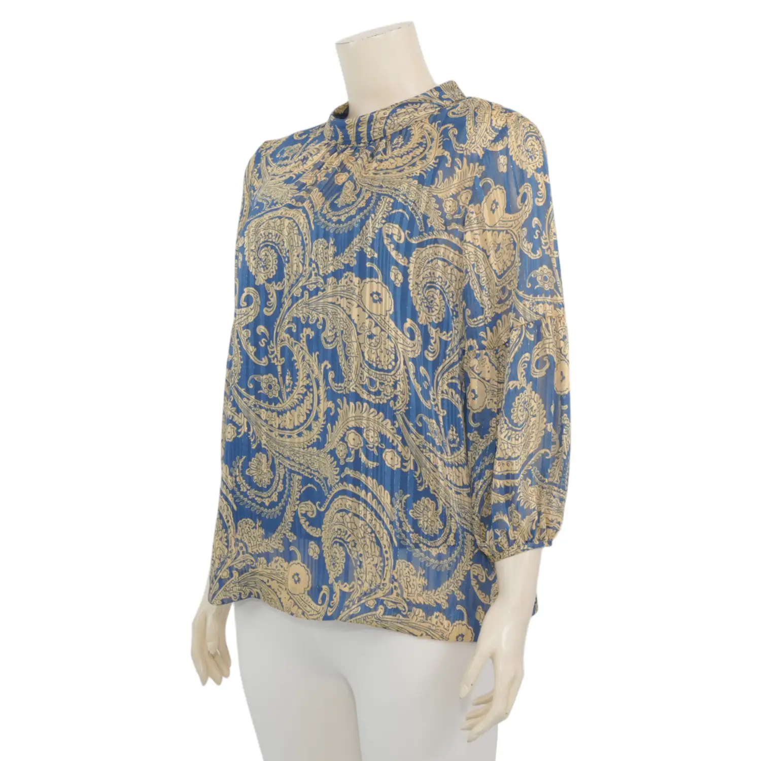 เบคกี้ รัสเซล เสื้อแขนยาว พิมพ์ลายเพสลี่ย์ - Image 5