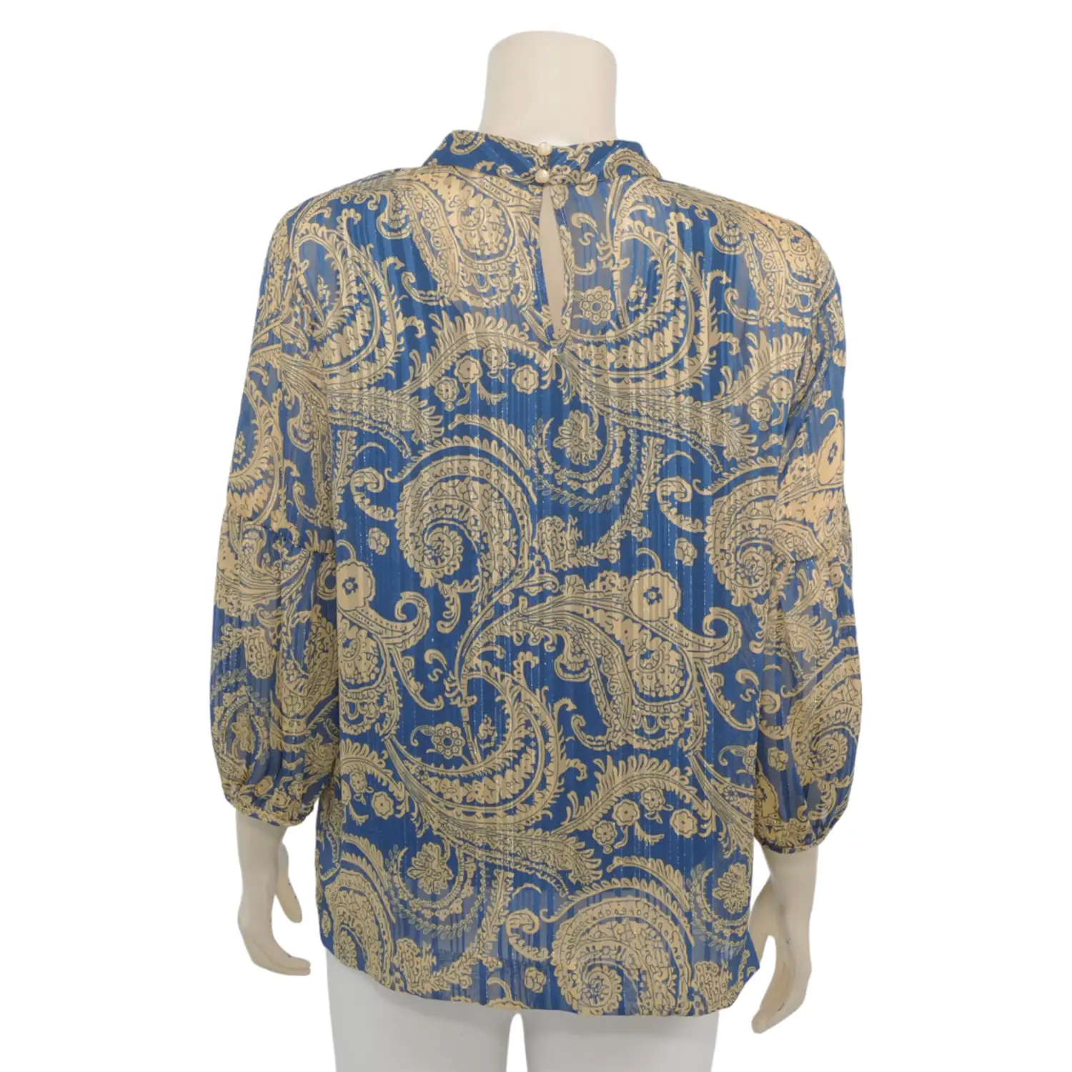 เบคกี้ รัสเซล เสื้อแขนยาว พิมพ์ลายเพสลี่ย์ - Image 6