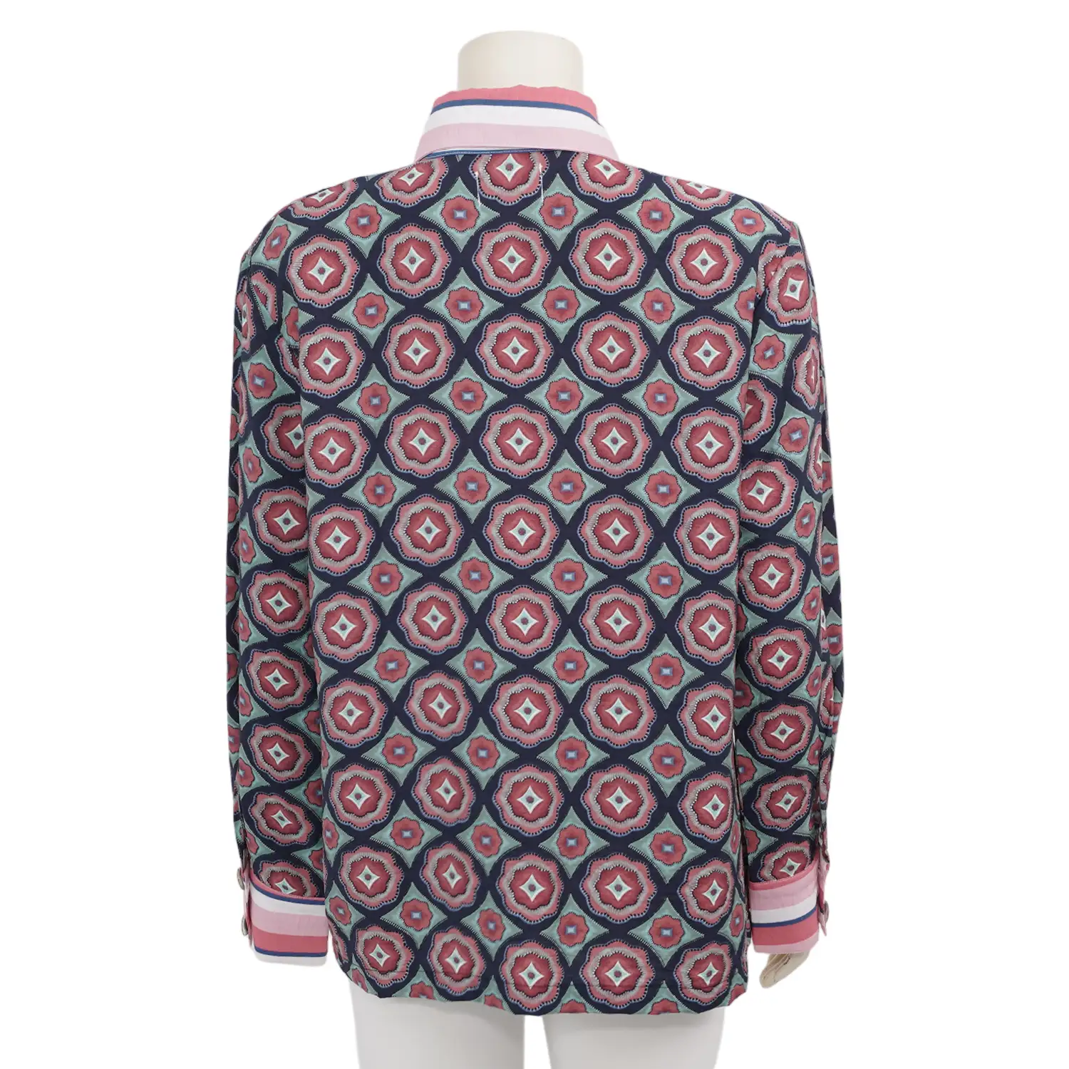 เดอะ มูเซียม คอลเลคชั่น เสื้อเชิ้ตแขนยาว ทรงกระบอก ผ้าพิมพ์ลาย - Image 3