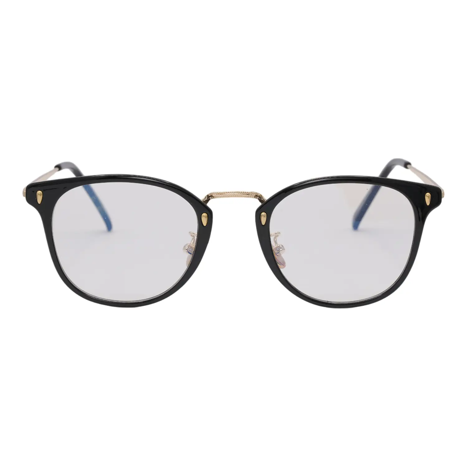 มิส พอตเตอร์ กรอบแว่นตา Ms.Potter หน้ากรอบสีดำ-ทอง ทรง Pantos