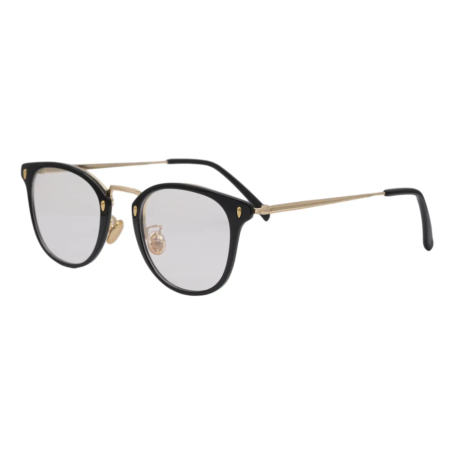 มิส พอตเตอร์ กรอบแว่นตา Ms.Potter หน้ากรอบสีดำ-ทอง ทรง Pantos - Image 2