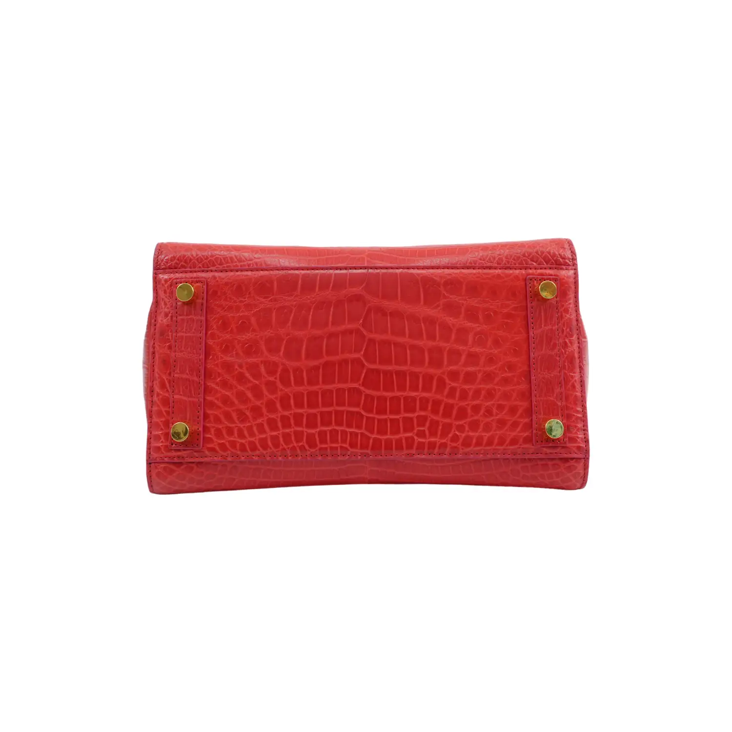 เอสซี ศรีราชา กระเป๋าถือหนังท้องจระเข้แท้ Classy Handle Bag (ใช้งานได้ 2 แบบ) - Image 10