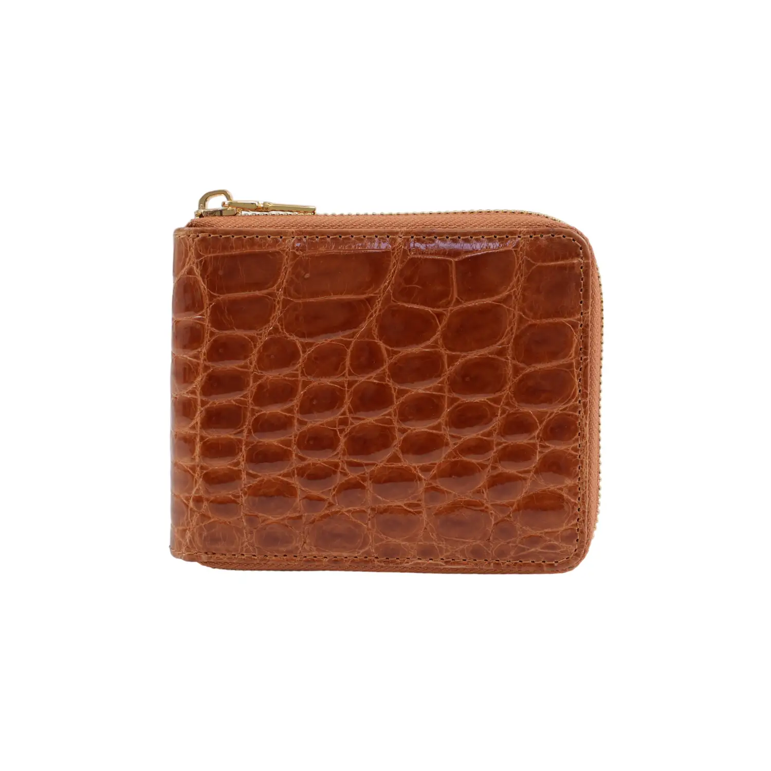 เอสซี ศรีราชา กระเป๋าสตางค์หนังท้อง จระเข้แท้แบบซิปรอบ Zipper Short Wallet - Image 5