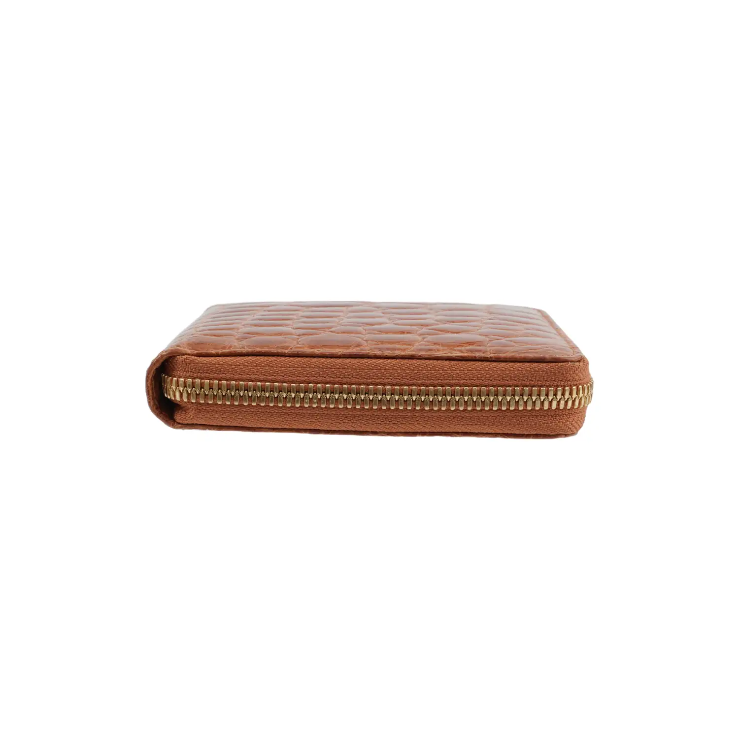 เอสซี ศรีราชา กระเป๋าสตางค์หนังท้อง จระเข้แท้แบบซิปรอบ Zipper Short Wallet - Image 9