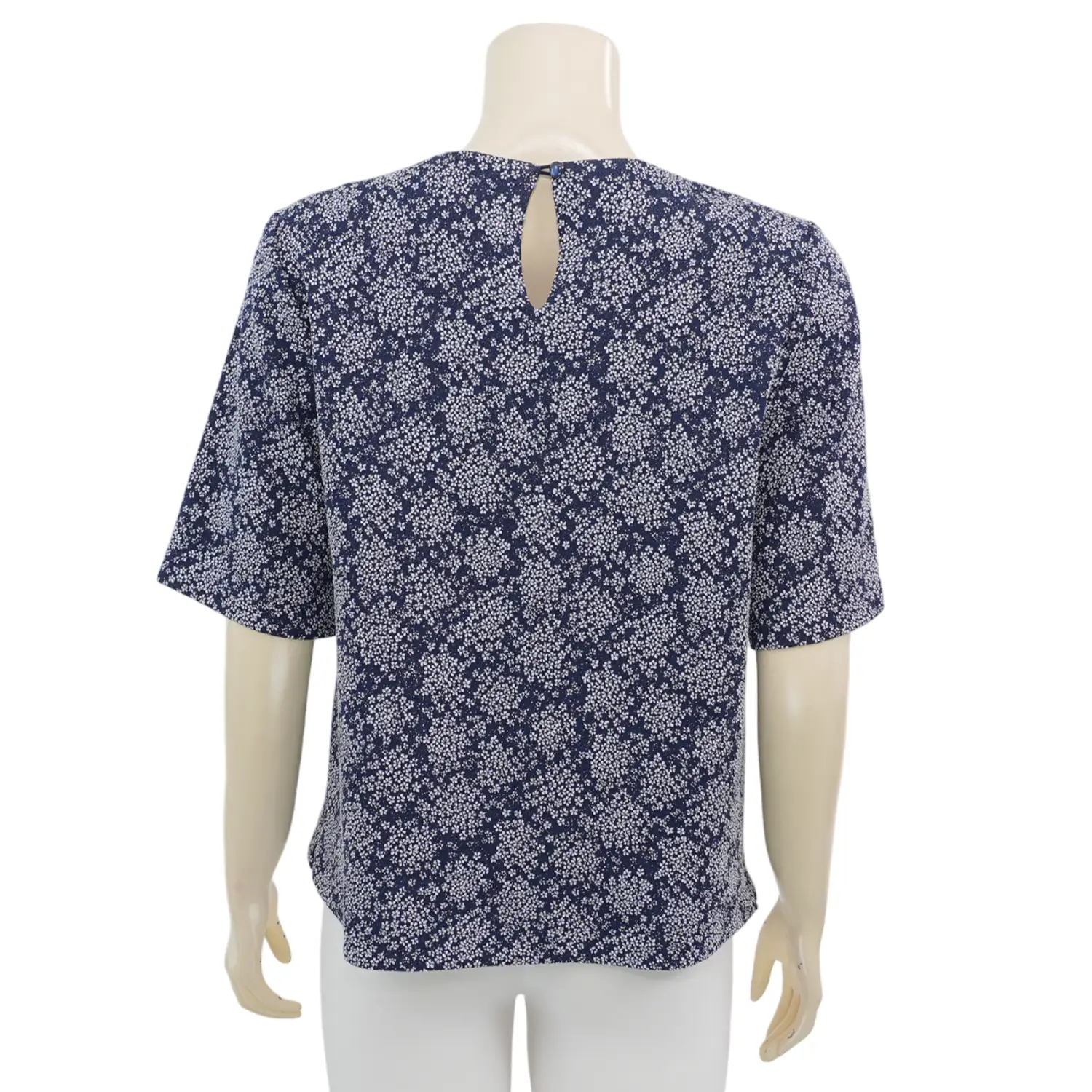 เอ๊ะ จัง เสื้อเบลาส์คอกลม แขนสั้น ผ้ายืดแฟนซี - Image 3