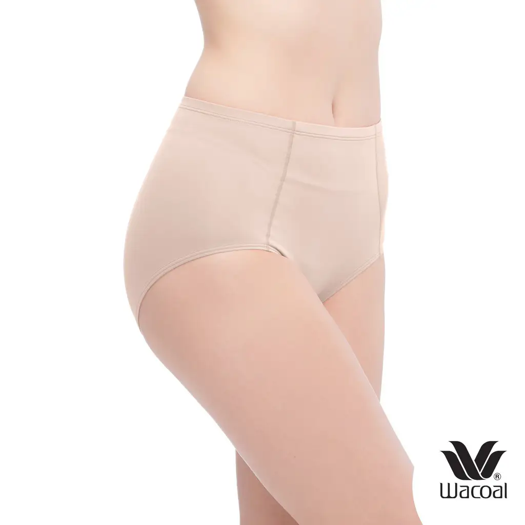 Wacoal Support H-Fit Short Panty วาโก้ กางเกงในกระชับหน้าท้อง รูปแบบเต็มตัว 1 Pack 5 pcs รุ่น WU4F36 - Image 3