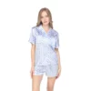 Alice Collection ชุดนอนแขนสั้น ขาสั้น ลายกระต่ายขาว รุ่น WN7D30
