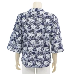 มินนะ เสื้อเบลาส์คอตั้ง แขนยาว 4 ส่วน - Image 3