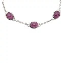 ราฟ อะเมซิ่ง คอลเลคชั่น สร้อยข้อมือเงิน925 ประดับทับทิม - Image 3