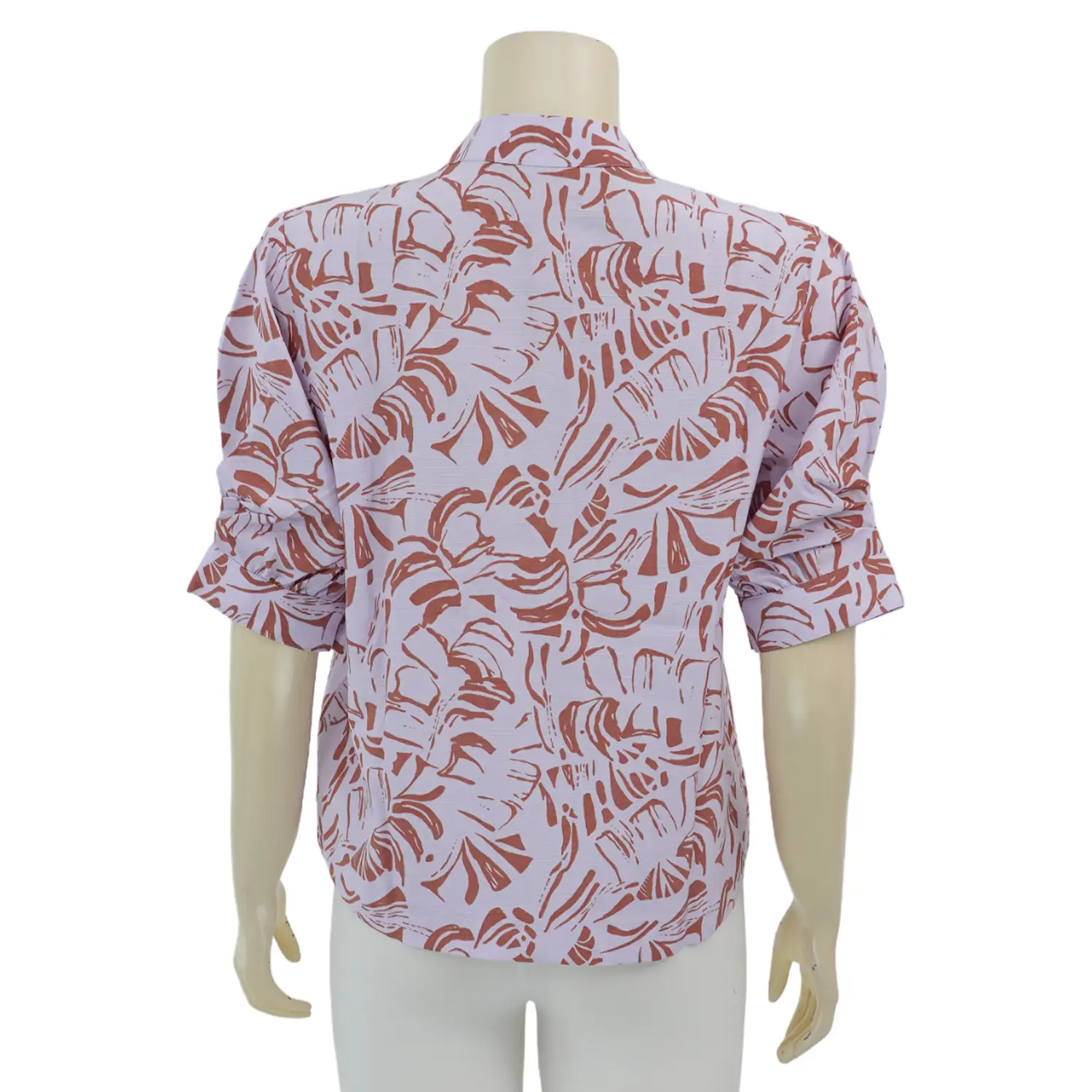 มิกซ์ เซลฟ์ เสื้อคอปก แขนสั้น พิมพ์ลายกราฟฟิก - Image 3